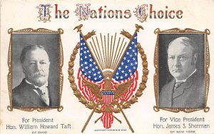 For President William Howard Taft For Vice President James S. Sherman View Po...