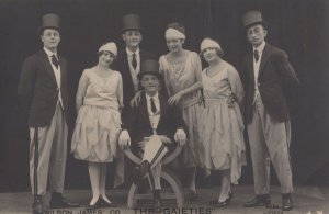 The Gaieties London Vaudeville Antique Variety Theatre Old Postcard