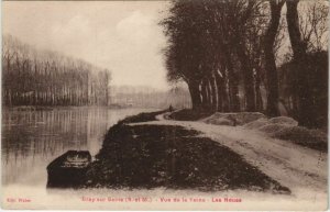 CPA Bray-Sur-Seine Vue de la Seine- Les Noues FRANCE (1101201)