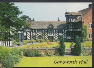 Cheshire Postcard - The Courtyard, Gawsworth Hall     RR752