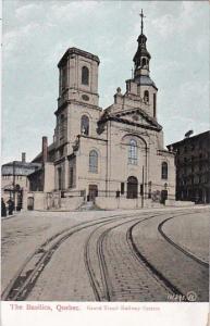 Canada Quebec The Basilica Grand Trunk Railroad System