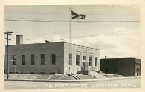 RPPC Postcard US Post Office Lovelock NV