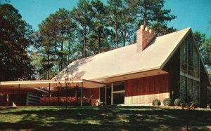 Outstanding House Northwest Section Glass Gables Atlanta GA Vintage Postcard