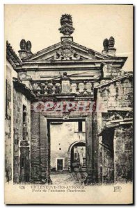 Old Postcard Villeneuve Avignon Gate of ancient monastery