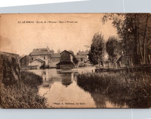 France Le Mans Bords de l'Huisne Gue a Pontlis