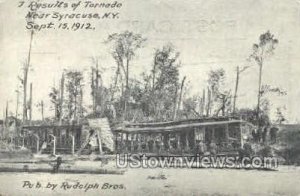 Tornado Results 1912, - Syracuse, New York