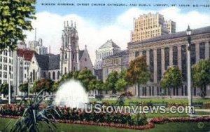 Christ Church Cathedral  - St. Louis, Missouri MO Postcard