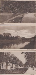 Groningen Holland 3x Antique Postcard Set