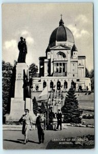 MONTREAL, QUEBEC Canada ~ ORATORY of ST. JOSEPH Curteich Sample   Postcard