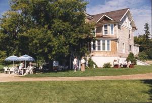 Trochu AB Alberta Country Inn & Tea House St. Ann Ranch Trading Co. Postcard