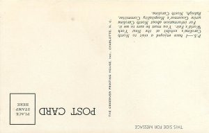 Boyden High School Salisbury North Carolina NC Postcard 