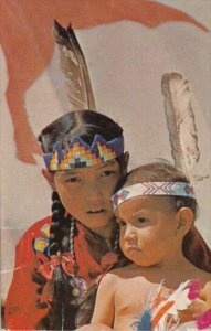 Indian Children Of The Stony Tribe In Canada