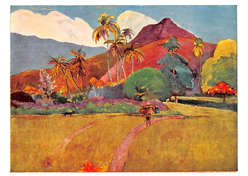 Paul Gauguin - Tahitian Mountains