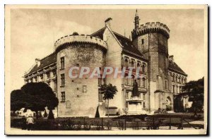 Postcard Old Angouleme Hotel de Ville Tower of Valois and Tour de Lusignan