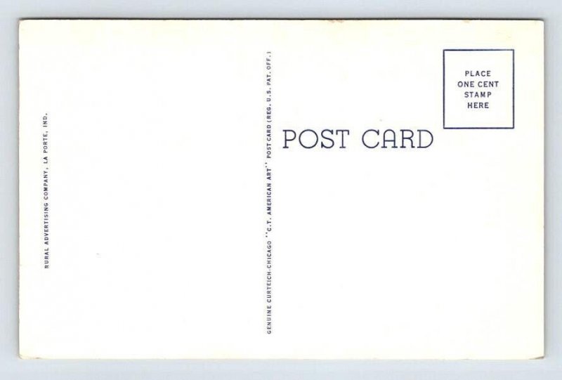 La Porte Indiana Methodist Episcopal Church Postcard