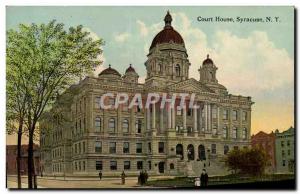Postcard Old Court House Syracuse