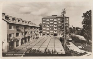 Huddinge Fullerstatorget Sweden RPC Postcard