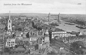 uk19398 london from the monument  london real photo uk