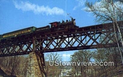 Steamtown USA, Steam Trains - Bellows Falls, Vermont VT  