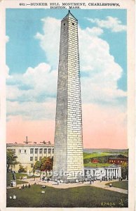 Bunker Hill Monument - Charlestown, Massachusetts MA  