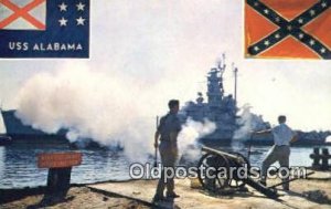 USS Alabama, Mobile Bay, Alabama, AL USA Military Battleship Unused 