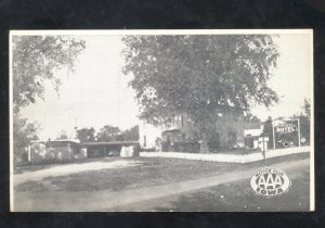 SPENCER IOWA STEFFEN MOTEL VINTAGE ADVERTISING POSTCARD