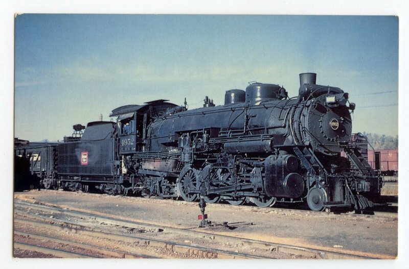 Postcard Chicago, Burlington & Quincy Railroad Number 4952 Standard View Card