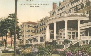 Postcard Lenox Massachusetts Lenox Aspinwall West Garden Albertype 23-3237