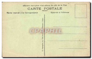 Old Postcard Chateau de Chantilly the Entree