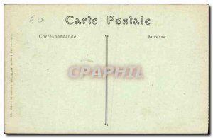 Old Postcard Chateau de Chantilly