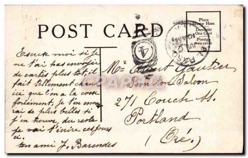 Postcard Old El Paso Texas Hotel Dieu