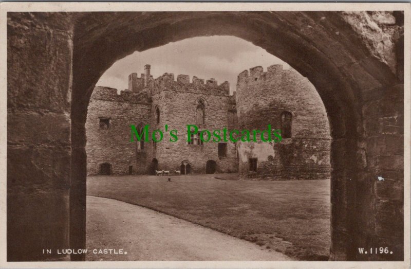 Shropshire Postcard - In Ludlow Castle RS32060