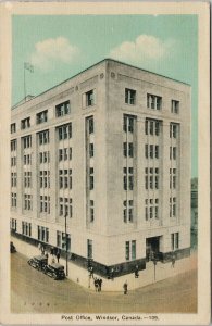 Post Office Windsor Ontario c1936 PECO Postcard E98