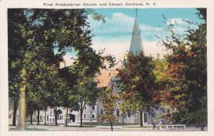 First Presbyterian Church and Chapel - Cortland NY, New York - WB