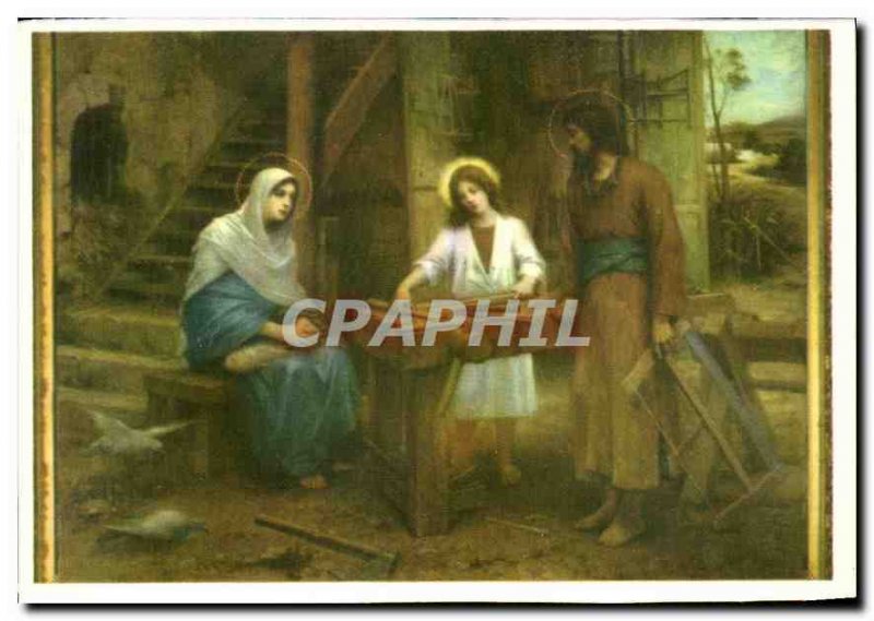 Old Postcard The Holy Family Nazareth