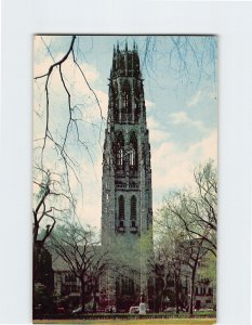 Postcard Harkness Memorial Tower, Branford College, Yale University, Connecticut