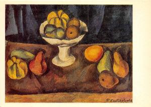 B74996 piotr konchalovsky still life fruit paintings peinture  art