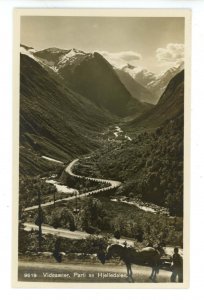 Norway - Hjelledalen Valley    RPPC