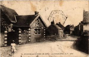 CPA JUIGNE-sur-LOIRE La Grande Rue (606634)