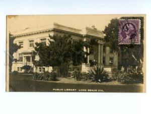 138263 USA California LONG BEACH Public Library Vintage PC