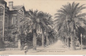 Hyères (Var), France, 1900-1910s : Avenue de Beauregard