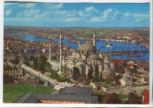 441117 Turkey 1975 year Istanbul RPPC to Germany stamp with basketball