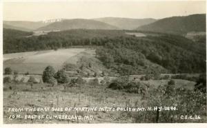 MD - Ten Miles East of Cumberland, U. S. Hwy 40 between Polish Mtn & Martin's...