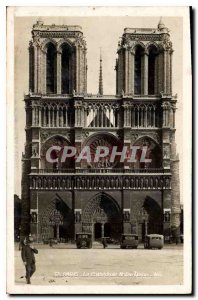 Postcard Old Paris La Cathedrale Notre Dame