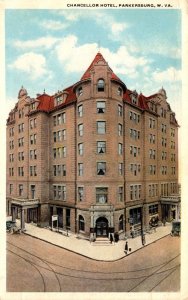 West Virginia Parkersburg Chancellor Hotel 1920