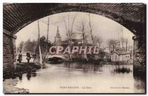 Saint Maixent Postcard The Old Sevre