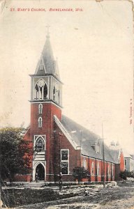 St. Mary' Church Postcard