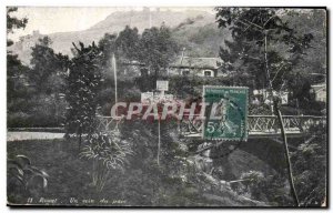 Royat - A Corner Park - Old Postcard