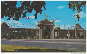 Main entrance to the Canadian National Exhibition,  The Princes´ Gate,  Tor...