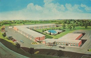 c.1965 Holiday Inn of America Newark Delaware Postcard 2T6-510